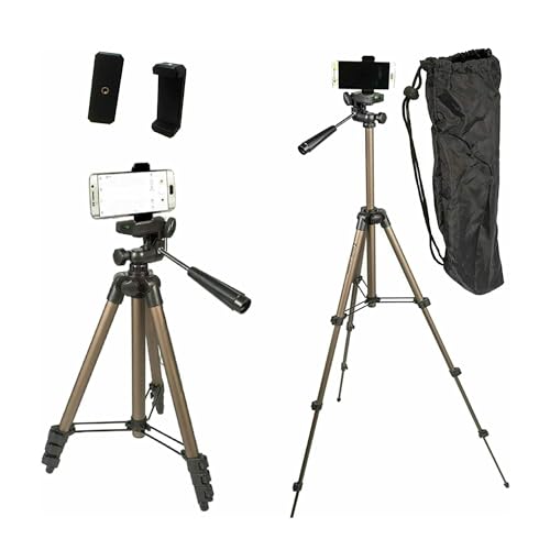 Tripod 19S Smartphone Stativ für Samsung Galaxy A53 A52 A54 A32 A5 A6 A6+A8 A9 A50 A70 A80 A90 5G A71 Note 10 Lite Smartphones S1 von TronicXL