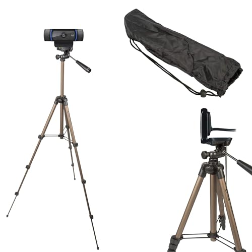 TronicXL 1,05m Tripod 19W Stativ für Webcam kompatibel mit Logitech C920 Brio 4K C925e C922x C922 C930e C930 C615 Microsoft Kamera Webcamstativ Webcamhalterung Webcamständer Webcamhalter Halterung TronicXL 1,05m Tripod 19W Stativ für Webcam kompatibel mit Logitech C920 Brio 4K C925e C922x C922 C930e C930 C615 Microsoft Kamera Webcamstativ Webcamhalterung Webcamständer Webcamhalter Halterung von TronicXL