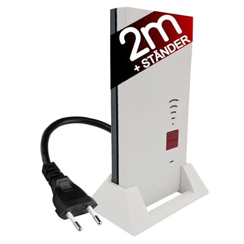 TronicXL 2 Meter Verlängerung/Ständer W-LAN Repeater kompatibel mit Fritz Repeater 2400 1160 1750e AVM Fritz! Halterung Stand 2m + Ständer von TronicXL