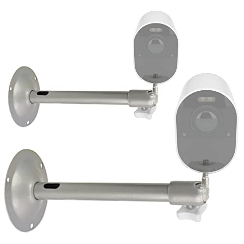 TronicXL 2 Stück Halterung Kamera Wand Decke Halter für CCTV Überwachungskamera Wandhalterung Ring Cam Arlo Pro Eufy Wyze Pan VR Rift Sensor HTC Vive Basisstation 1/4" Deckenhalterung Wandhalter von TronicXL