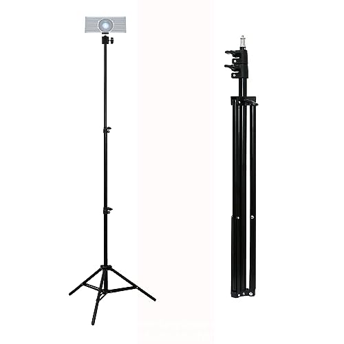 TronicXL 210cm Ständer für Mini Beamer I Mini Beamer Stativ Bodenständer I Kompatibel mit Anker Nebula Capsule Wimius XGIMI Halterung Max Mars I II II 1 2 3 Pro VANKYO Leisure VicTsing VANKYO von TronicXL