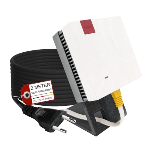 TronicXL 2m Verlängerung + Ständer W-LAN Repeater kompatibel mit Fritz Repeater 600 1200 1750E 2400 AVM Fritz! Halterung Stand 200cm TronicXL 2m Verlängerung + Ständer W-LAN Repeater kompatibel mit Fritz Repeater 600 1200 1750E 2400 AVM Fritz! Halterung Stand 200cm von TronicXL