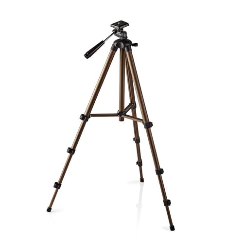 TronicXL 360° Kamerastativ Universal Dreibein Kamera Stativ Aluminium 130cm für DSLR kompatibel mit Canon EOS Nikon Samsung Canyon Rollei Sony Slider lumix G Fotokamera Videostativ Photostativ von TronicXL