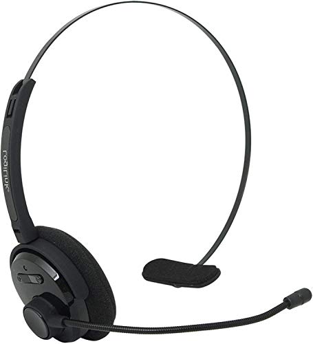 TronicXL Bluetooth Headset Mono mit Kopfbügel für Smartphone Kopfhörer + Mikrofon kompatibel mit Gigaset Gs190 GX290 GS290 GS195LS GS195 GS280 GS110 GS100 GS180 GS185 GS170 GS270 GS370 GS160 von TronicXL