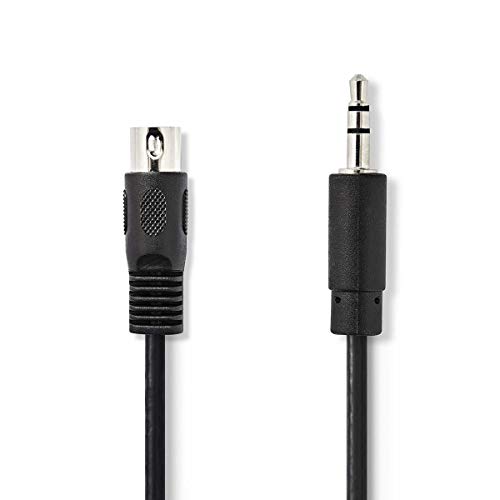 TronicXL DIN-Audiokabel | DIN-Stecker 5-polig - 3,5-mm-Stecker Klinke (1m) von TronicXL