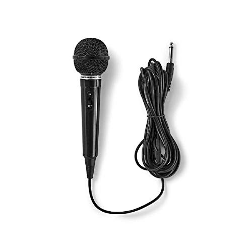 TronicXL Dynamisches Mikrofon 5 Meter Kabel 6,35mm Klinkenstecker von TronicXL