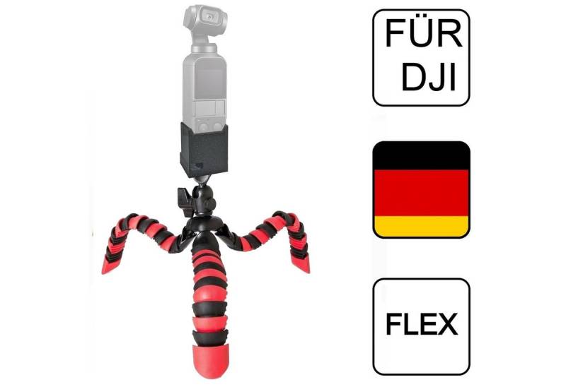 TronicXL Action Cam-Halterung Flexibles Stativ für DJI Osmo Pocket Gimbal Tripod Tisch Ständer Stand von TronicXL