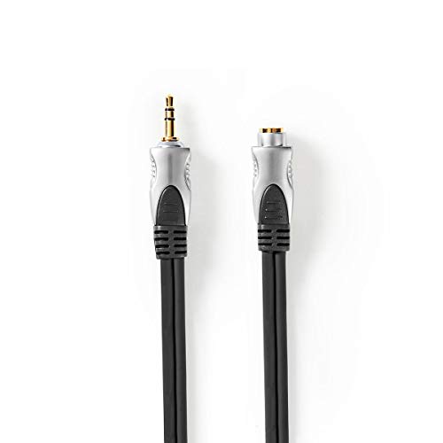 TronicXL Highend Stereo Klinke Verlängerung Verlängerungskabel Kabel Stecker Buchse 3,5-mm Klinken Adapter 10m 10 Meter AUX für HiFi Pc Tv Kopfhörer Smartphone Musik Anlage CD-Player Studio Bühne von TronicXL