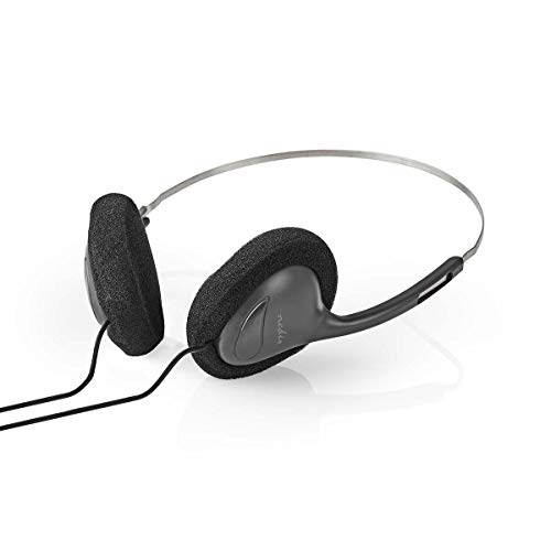 TronicXL Kopfhörer 3,5mm Klinke Stecker Kopfbügel mit Kabel für Diktiergerät Diktiergeräte Aufnahmegerät Wiedergabegerät Tonaufnahmegerät HD Audio Recorder Rekorder Sprachrekorder OnEar von TronicXL