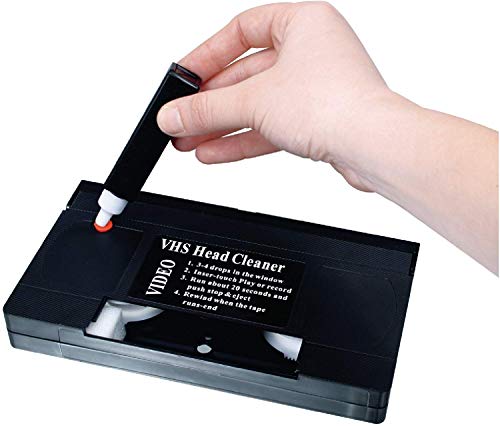 TronicXL Profi VHS Reinigungskassette für Reinigung Aufnahme Wiedergabeköpfe Kassette Set Videokopf Reinigungsband Reiniger Videokassette Reinigungsset Reinigungscassette Set Feuchtreinigung TronicXL Profi VHS Reinigungskassette für Reinigung Aufnahme Wiedergabeköpfe Kassette Set Videokopf Reinigungsband Reiniger Videokassette Reinigungsset Reinigungscassette Set Feuchtreinigung von TronicXL