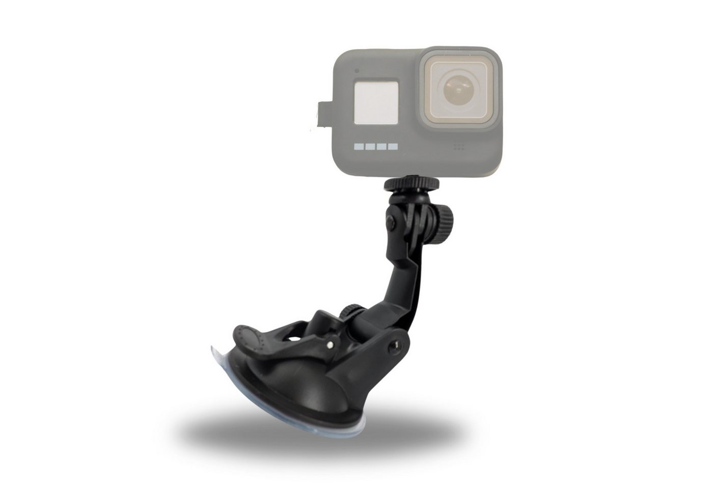 TronicXL Action Cam-Halterung Saugnapf Halterung 1/4" für Kamera Actioncam Dashcam IP Halter KFZ, (1-tlg., Befestigung für IP Kameras Dashcams) von TronicXL