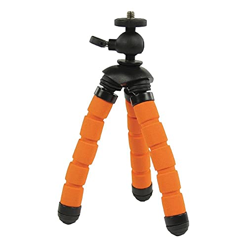 TronicXL Tripod 13cm Flexibles Stativ Ersatzteil für kompatibel mit Tascam DR-60DMK2 Audiorecorder Audio Recorder Audiorekorder rekorder DR-60DMK2 DR-40X DR-40 DR-44WL DR-05 V2 DR-22WL DR-07X DSLR von TronicXL