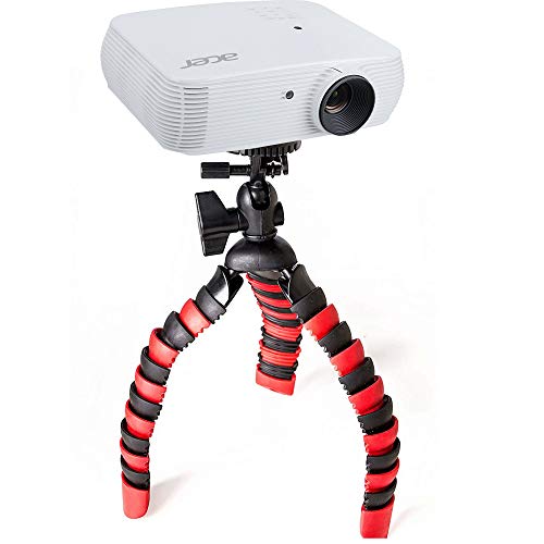 TronicXL Tripod 1P Projektor Beamer Stativ Halterung Ständer zb für kompatibel mit BenQ Asus Acer Epson Sony Panasonic Philips WiMiUS TOUMEI Merisny QKK OTHA Android Aiptek VANKYO Leisure Apeman (1) von TronicXL