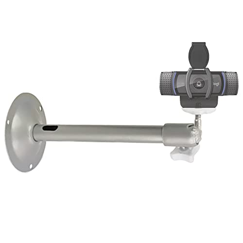 TronicXL Webcam Halterung Wandhalterung Deckenhalterung Tisch Ständer kompatibel mit Logitech C920 Brio 4K C925e C922x C922 C930e C930 C615 Kamera Microsoft Lifecam Studio Zoom-Call Zubehör Aukey von TronicXL