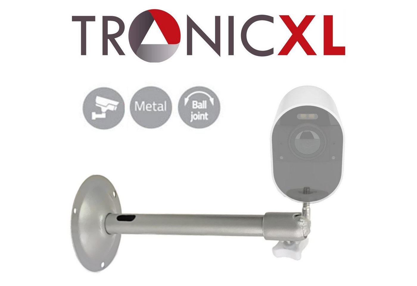 TronicXL Kamera Wandhalterung für CCTV Ring Cam Arlo Eufy Wyze Pan VR Rift Action Cam-Halterung TronicXL Kamera Wandhalterung für CCTV Ring Cam Arlo Eufy Wyze Pan VR Rift Action Cam-Halterung von Tronicxl