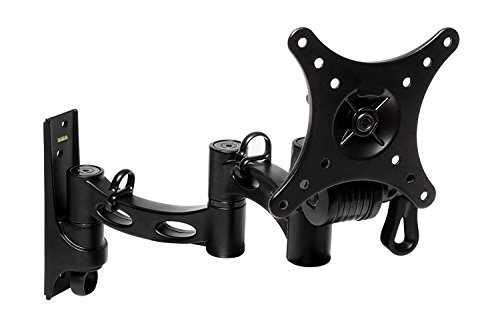 Tronje 103 Single Monitorhalter Wandhalterung für TFT LED Monitore TV Fernseher von 12"-24" oder grösser, wenn Vesa kompatibel und max. 8 KG Gewicht von Tronje