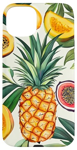 Ananas Sommer Natur Früchte Hülle für iPhone 15 Plus Ananas Sommer Natur Früchte Hülle für iPhone 15 Plus von Tropical Designs by Dennex