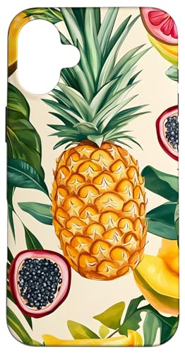 Ananas tropische Frucht Natur Hülle für iPhone 16 Plus Ananas tropische Frucht Natur Hülle für iPhone 16 Plus von Tropical Designs by Dennex