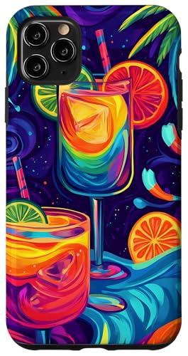 Bunte tropische Getränke Sommer Strand Party Hülle für iPhone 11 Pro Max Bunte tropische Getränke Sommer Strand Party Hülle für iPhone 11 Pro Max von Tropical Designs by Dennex