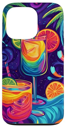 Bunte tropische Getränke Sommer Strand Party Hülle für iPhone 13 Pro Bunte tropische Getränke Sommer Strand Party Hülle für iPhone 13 Pro von Tropical Designs by Dennex