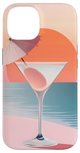 Cocktail bei Sonnenuntergang, Entspannung am tropischen Strand Hülle für iPhone 14 Cocktail bei Sonnenuntergang, Entspannung am tropischen Strand Hülle für iPhone 14 von Tropical Designs by Dennex