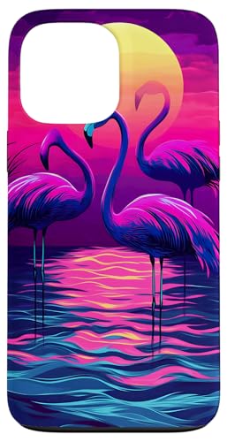 Flamingos Sonnenuntergang Natur Urlaub Hülle für iPhone 13 Pro Max Flamingos Sonnenuntergang Natur Urlaub Hülle für iPhone 13 Pro Max von Tropical Designs by Dennex