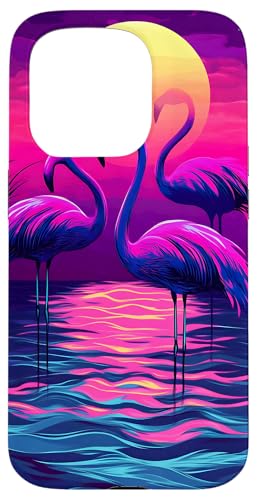 Flamingos Sonnenuntergang Natur Urlaub Hülle für iPhone 15 Pro Flamingos Sonnenuntergang Natur Urlaub Hülle für iPhone 15 Pro von Tropical Designs by Dennex