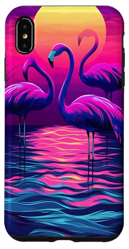 Flamingos Sonnenuntergang Natur Urlaub Hülle für iPhone XS Max Flamingos Sonnenuntergang Natur Urlaub Hülle für iPhone XS Max von Tropical Designs by Dennex