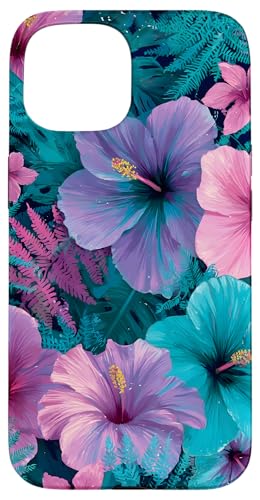 Hibiskus Floral Natur Sommer Hülle für iPhone 15 Hibiskus Floral Natur Sommer Hülle für iPhone 15 von Tropical Designs by Dennex