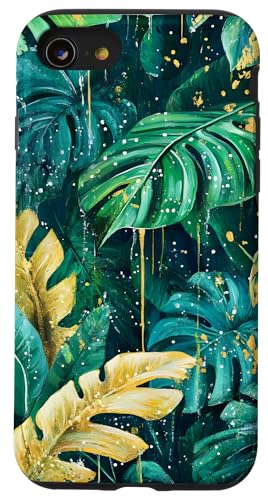 Monstera Grün Natur Sommer Hülle für iPhone SE (2020) / 7 / 8 von Tropical Designs by Dennex