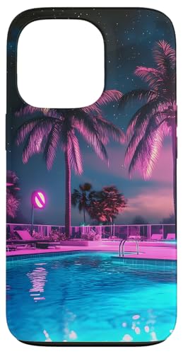 Pool Night Palm Sommerurlaub Hülle für iPhone 13 Pro Pool Night Palm Sommerurlaub Hülle für iPhone 13 Pro von Tropical Designs by Dennex