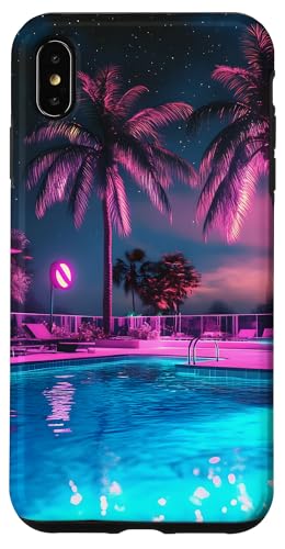 Pool Night Palm Sommerurlaub Hülle für iPhone XS Max Pool Night Palm Sommerurlaub Hülle für iPhone XS Max von Tropical Designs by Dennex