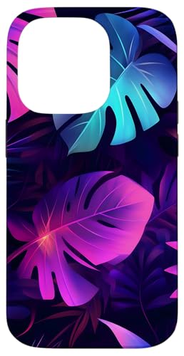 Tropische Blätter Natur Bunt Sommer Hülle für iPhone 14 Pro Tropische Blätter Natur Bunt Sommer Hülle für iPhone 14 Pro von Tropical Designs by Dennex