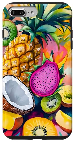 Tropische Früchte Bunt Natur Sommer Hülle für iPhone 7 Plus/8 Plus Tropische Früchte Bunt Natur Sommer Hülle für iPhone 7 Plus/8 Plus von Tropical Designs by Dennex