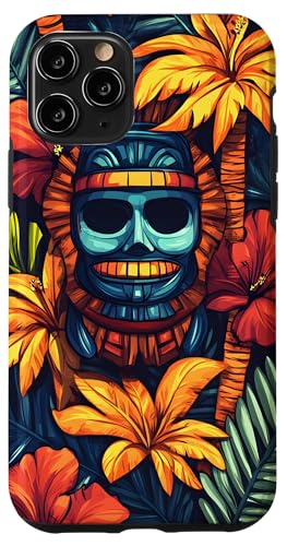 Tropische Maske Hibiskus Palmen Sommer Natur Hülle für iPhone 11 Pro Tropische Maske Hibiskus Palmen Sommer Natur Hülle für iPhone 11 Pro von Tropical Designs by Dennex