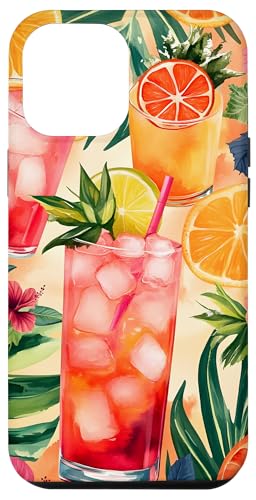 Tropisches Fruchtgetränk Floral Natur Sommerurlaub Hülle für iPhone 12 Pro Max Tropisches Fruchtgetränk Floral Natur Sommerurlaub Hülle für iPhone 12 Pro Max von Tropical Designs by Dennex