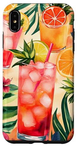 Tropisches Fruchtgetränk Floral Natur Sommerurlaub Hülle für iPhone XS Max Tropisches Fruchtgetränk Floral Natur Sommerurlaub Hülle für iPhone XS Max von Tropical Designs by Dennex