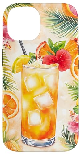 Tropisches Getränk, Blumen, Zitrusfrüchte, Sommerspaß Hülle für iPhone 14 Tropisches Getränk, Blumen, Zitrusfrüchte, Sommerspaß Hülle für iPhone 14 von Tropical Designs by Dennex