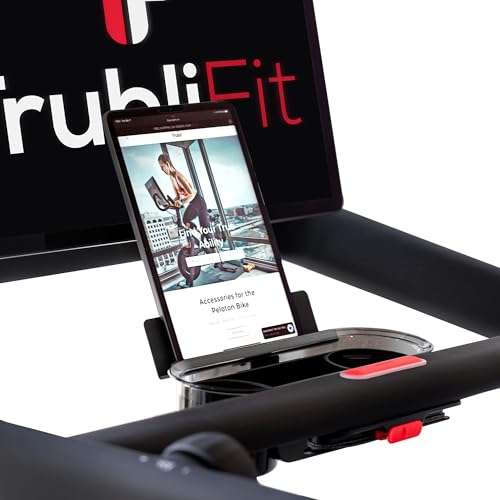 iPad-Halterung für Peloton-Lauffläche – Tablet-Halterung für Peloton-Laufband – passt nicht für Peloton Tread+ – Watch Netflix während Sie laufen – Zubehör für Peloton Tread (Peloton Tread) von TrubliFit