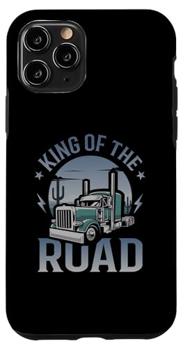 Hülle für iPhone 11 Pro Truck, Karftfahrer, Fernfahrer, LKW-Fahrer, lustiges Trucker von Trucker, Kraftfahrer, LKW-Fahrer Geschenke Outfits