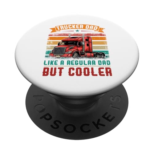 Vintage Trucker Trucker Dad Definition Cooler Father's Day PopSockets Klebender PopGrip Vintage Trucker Trucker Dad Definition Cooler Father's Day PopSockets Klebender PopGrip von Trucker Father's Day Costume