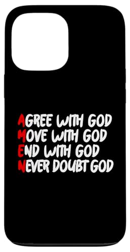 AMEN Hülle für iPhone 13 Pro Max AMEN Hülle für iPhone 13 Pro Max von True Believing Christian Tees