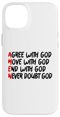 AMEN Hülle für iPhone 14 Plus AMEN Hülle für iPhone 14 Plus von True Believing Christian Tees