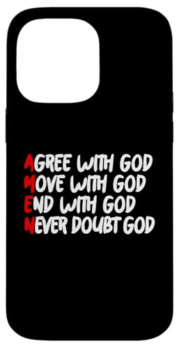 AMEN Hülle für iPhone 14 Pro Max AMEN Hülle für iPhone 14 Pro Max von True Believing Christian Tees
