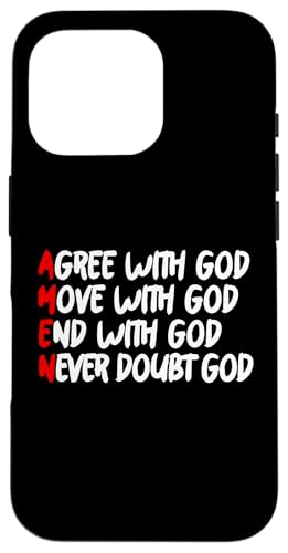 AMEN Hülle für iPhone 16 Pro AMEN Hülle für iPhone 16 Pro von True Believing Christian Tees