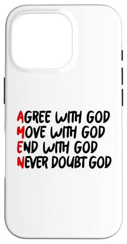 AMEN Hülle für iPhone 16 Pro AMEN Hülle für iPhone 16 Pro von True Believing Christian Tees