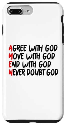 AMEN Hülle für iPhone 7 Plus/8 Plus AMEN Hülle für iPhone 7 Plus/8 Plus von True Believing Christian Tees