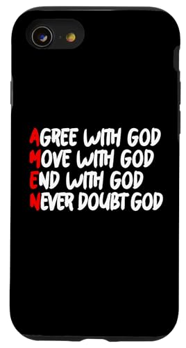 AMEN Hülle für iPhone SE (2020) / 7 / 8 von True Believing Christian Tees