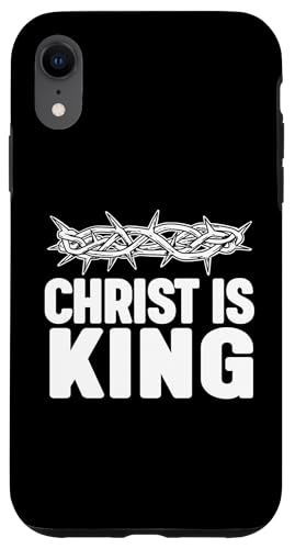 Christ is King Hülle für iPhone XR Christ is King Hülle für iPhone XR von True Believing Christian Tees