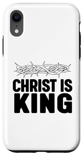 Christus ist König Hülle für iPhone XR Christus ist König Hülle für iPhone XR von True Believing Christian Tees